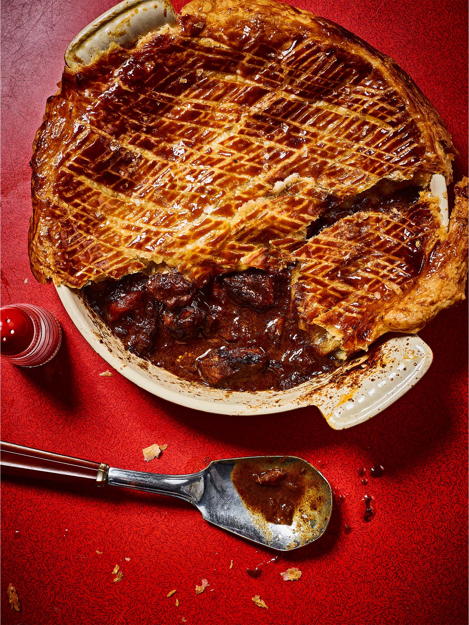 Port, Red Wine and Stilton Beef Pie with Mashed Potatoes - BLACK FRIDAY SALE
