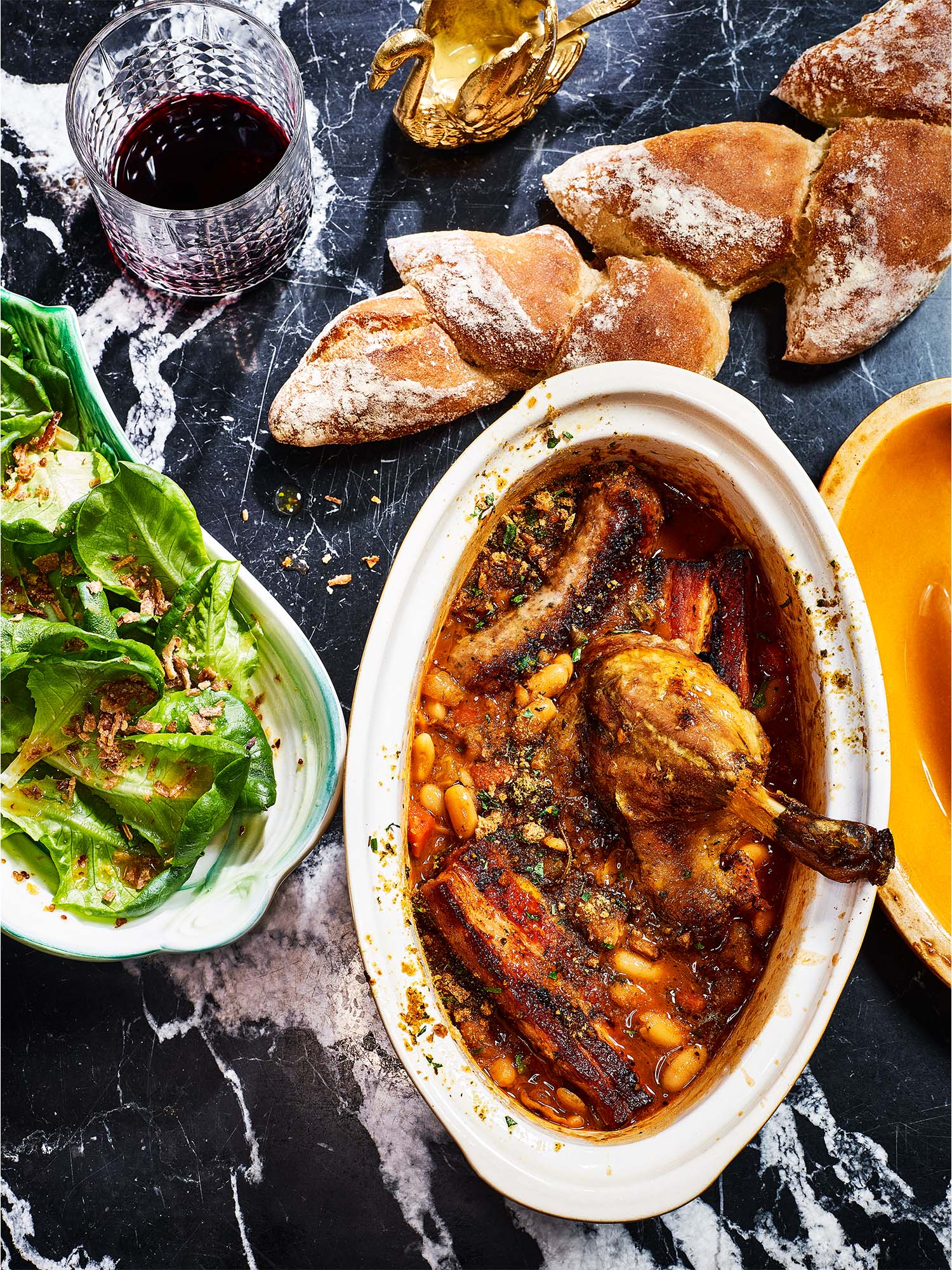 Duck Cassoulet Meal for 4 - SPRING SALE
