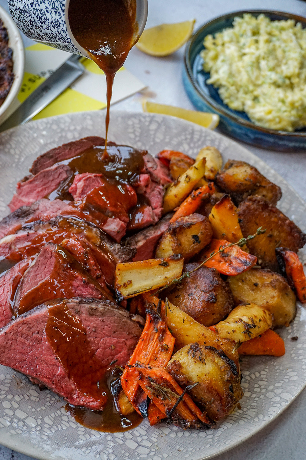 The Sunday Roast Collection - Black Garlic & Miso Roasted Beef