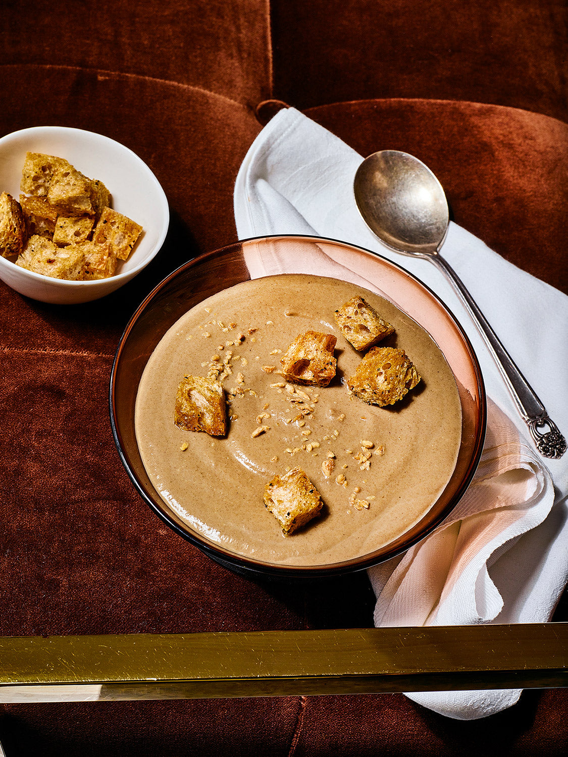 Cream of Mushroom & Thyme Soup