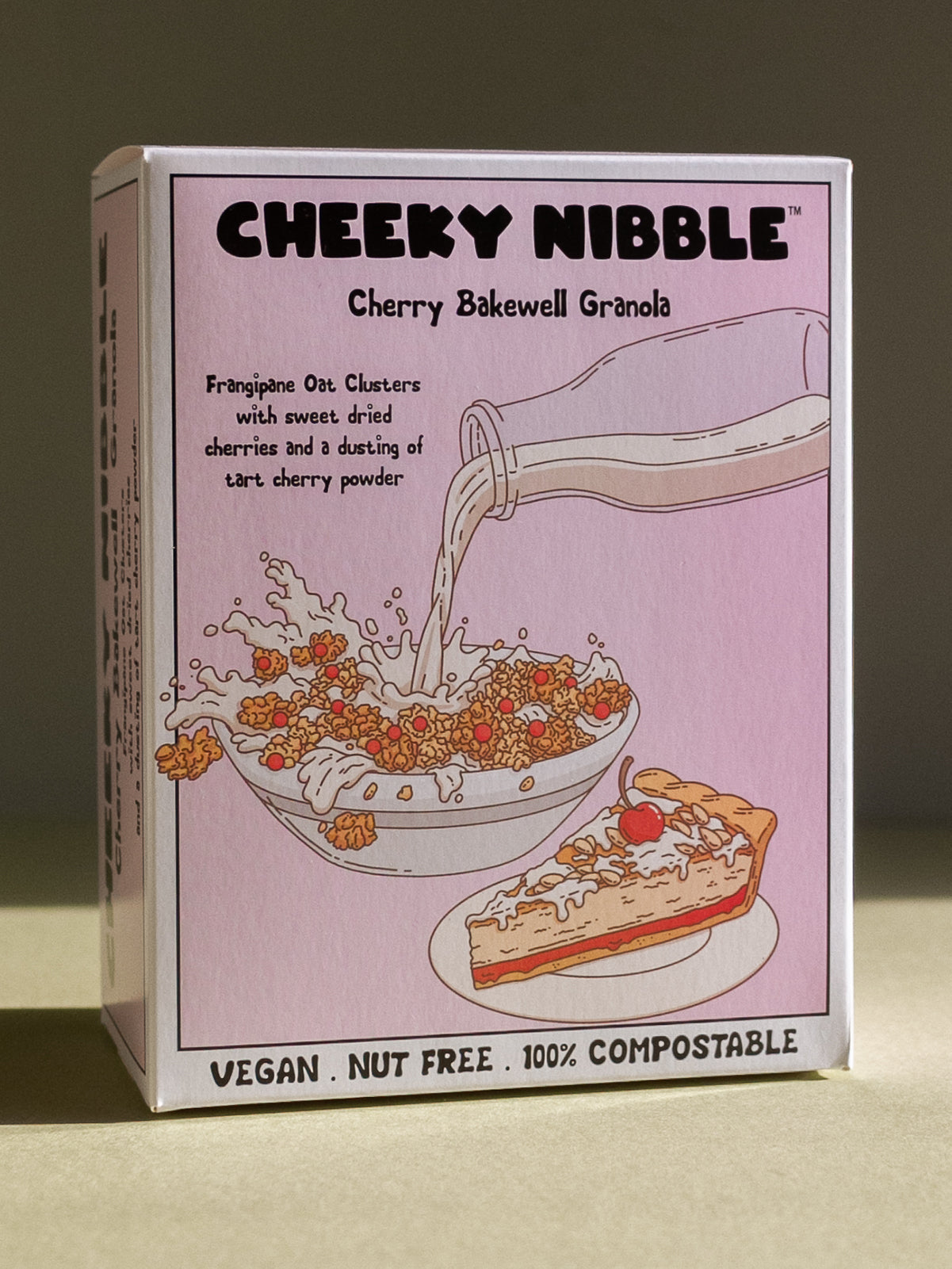 Cherry Bakewell Granola by Cheeky Nibble