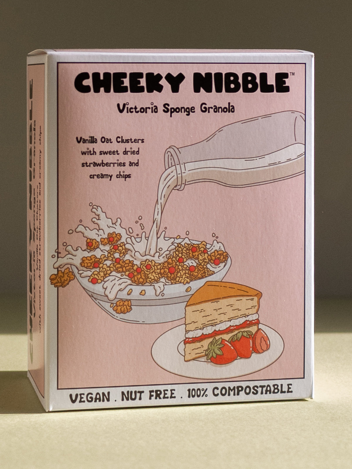 Victoria Sponge Granola by Cheeky Nibble